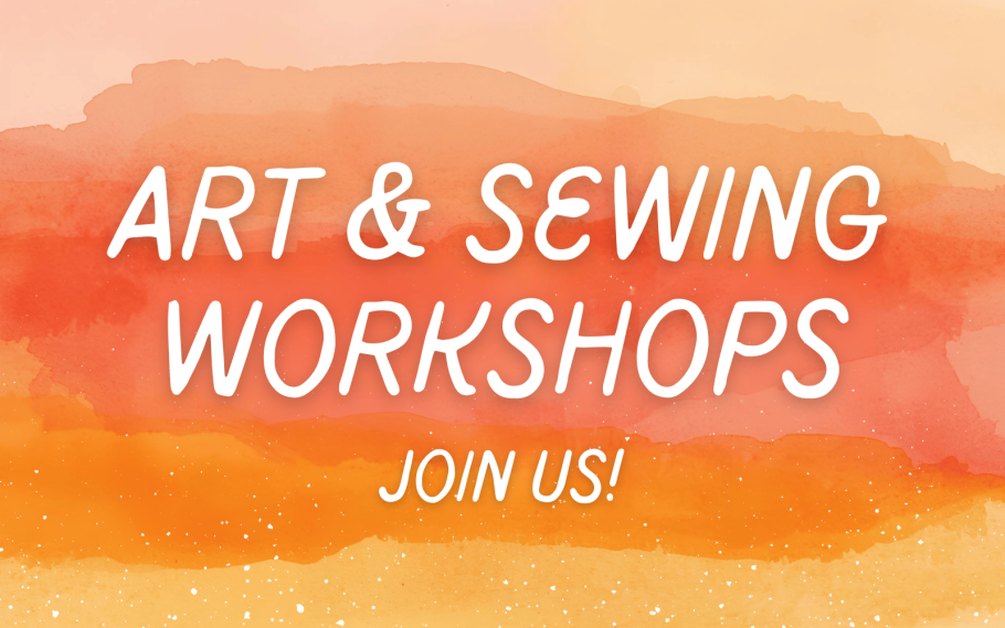 Get Creative in ArtSpace and SewingSpace!